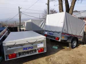 Vand remorca cu 1 axa sau 2 axe 750 kg noua, in Jud Neamt — miniatura 5