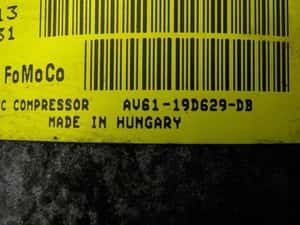 Compresor AC Ford Kuga  2.0 tdci  AV61-19D629-DB — miniatura 6