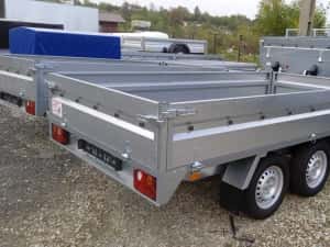 Remorca Cargo 310x160x30 cm, categoria B, noua — miniatura 3