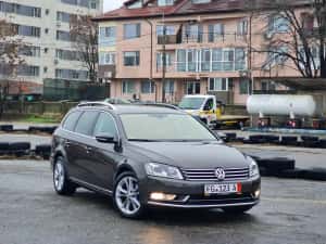 VW Passat B7 * 2013 * 2.0TDI - 140CP * BiXenon & Led , Navi , Piele — miniatura 9
