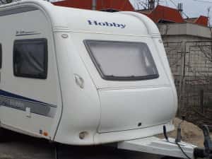 Vând rulota Hobby cu două spatii de dormit — miniatura 2