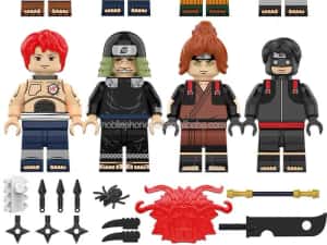 Set 8 Minifigurine noi tip Lego Naruto pack16