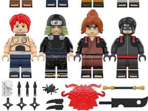 Set 8 Minifigurine noi tip Lego Naruto pack16 — miniatura 3