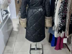 Geaca din fas cu blana de raton 1400 lei — miniatura 2