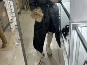 Geaca din fas cu blana de raton 1400 lei — miniatura 10