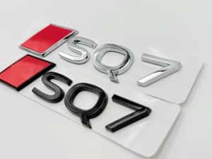 Emblema AUDI SQ7 spate crom NOU — miniatura 6