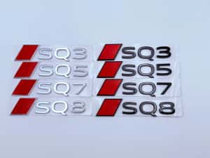 Emblema AUDI SQ7 spate crom NOU — miniatura 7