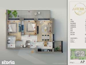 AP 3CAM.+ LOC DE PARCARE (SUBTERAN) / MUTARE IMEDIATA - ASTORIUM! — miniatura 5