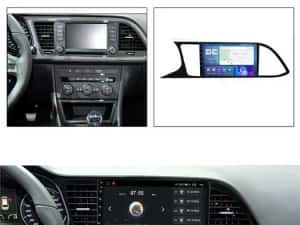 NAVIGATIE Android 14 Seat Leon 2013-2020 1/8 Gb Waze CarPlay + CAMERA — miniatura 2