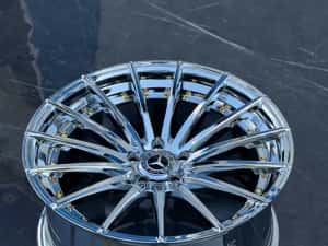 jante 20 mercedes r20 chrome W222 W221 W212 W204 W205 W213 W223 W214 E class S class C class CLS CLA CL SL GLC GLE GLC GLA GLK — miniatura 10