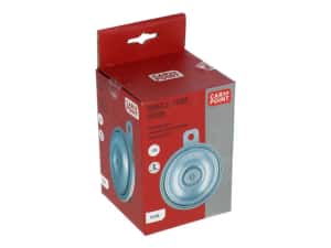 Claxon auto electric Carpoint 1 ton 12V, 102 dB, diametru 90 mm, argintiu/negru, 1 buc — miniatura 8