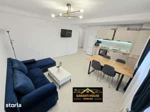 Bloc nou, apartament cu 2 camere + terasa, parcare, mobilat, 380€/Luna — miniatura 4