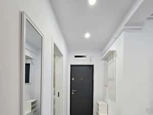 Bloc nou, apartament cu 2 camere + terasa, parcare, mobilat, 380€/Luna — miniatura 6