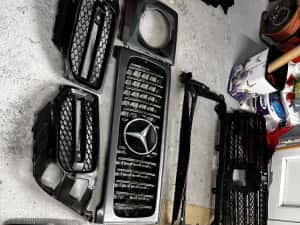 Grilă radiator grilă bară față mercedes g class w463.