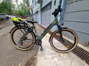 Bicicleta electrica perfecta pentru livrari, cumparata in Mai 2026 cu doar 340 km - se ofera factura