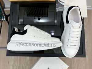 Alexander McQueen Black/White Full Box Verificare Colet Size 36-45 — miniatura 3