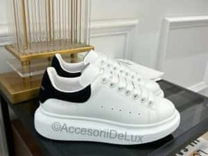 Alexander McQueen Black/White Full Box Verificare Colet Size 36-45 — miniatura 9