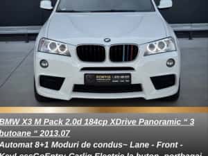 BMW X3 M-Pack Panoramic 2.0d Xdrive Garantie Automat 3Butoane — miniatura 9