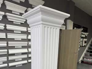 Profile Decorative Polistiren Coloane Stâlpi Colțare Capitele Premium — miniatura 1