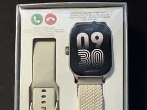 [SIGILAT] Smartwatch - ceas inteligent Dafit Rainbow Mesh Apple/Android auriu cu doua curele — miniatura 4