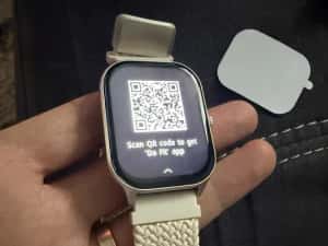 [SIGILAT] Smartwatch - ceas inteligent Dafit Rainbow Mesh Apple/Android auriu cu doua curele — miniatura 9