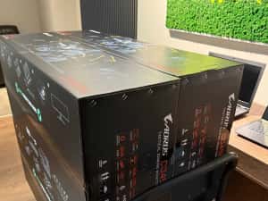 Monitor OLED Gigabyte AORUS 49-inch 5120x1440 Nvidia 144Hz PIP 2x5W — miniatura 3