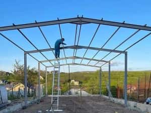 Vând hale metalice asiguram transport și montaj Oriunde în țară — miniatura 2