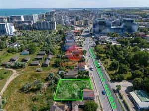 Teren de Vanzare 1000 mp la Bulevard - Mamaia Nord — miniatura 5