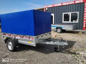 Remorca 750 kg Repo 205x115x115 cm cu Prelata — miniatura 4