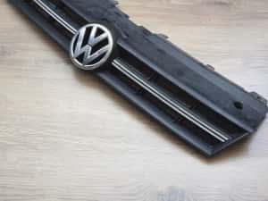 Grila+emblema VW Polo 6R 2009-2014 — miniatura 2