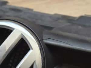 Grila+emblema VW Polo 6R 2009-2014 — miniatura 8