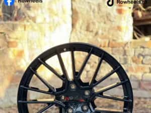 Jante Porsche R21Panamera porsche cayenne negru lucios — miniatura 3