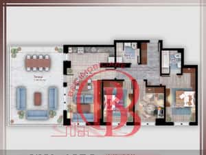 Apartament 4 camere cu terasa  Titan Pallady Metrou Nicolae Teclu — miniatura 3