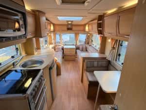 Rulota Swift Abbey Spectrum 2008 5 locuri model de lux Off Camping Acumulator — miniatura 5