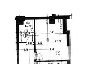 Apartament cu C.F. 2 camere, 47,6 mp utili, bloc nou, Marasti — miniatura 3