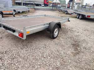 Remorca 750Kg Dimemsiune 300x160x30Cm Cu 2 Axe, CIV Gratuit — miniatura 4