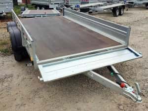 Remorca 750Kg Dimemsiune 300x160x30Cm Cu 2 Axe, CIV Gratuit — miniatura 7