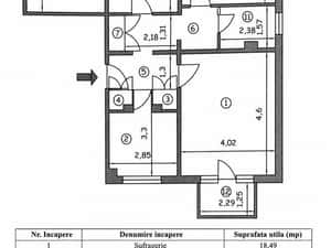 Proprietar vând apartament decomandat cu 4 camere