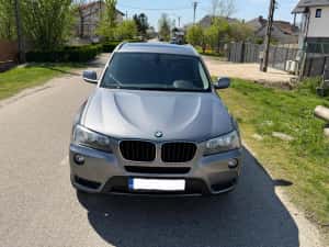 BMW X3 F25 2.0d 184cp Xdrive automat trapă eficient dinamic camera 360 — miniatura 9
