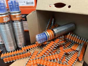 Cuie si Gaz pentru pistol Spit Pulsa, RawlPlug, Toua, TJep, Bosch etc. — miniatura 3
