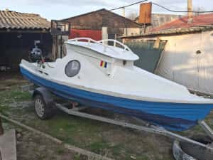 VAND Barca Laguna 480 + motor Suzuki 20 HP (nou) + peridoc — miniatura 3