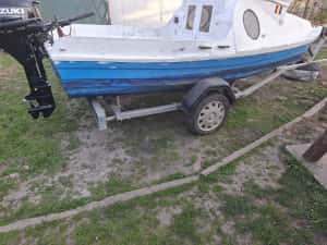VAND Barca Laguna 480 + motor Suzuki 20 HP (nou) + peridoc — miniatura 4