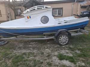 VAND Barca Laguna 480 + motor Suzuki 20 HP (nou) + peridoc — miniatura 5