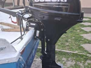 VAND Barca Laguna 480 + motor Suzuki 20 HP (nou) + peridoc — miniatura 7