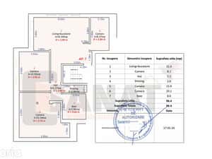 Ap. 3cam, Deosebit, nou, Negoi, 100mp, prima inchiriere, curte |VIDEO — miniatura 4