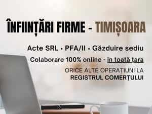 Infiintari firme / Infiintare firma / SRL PFA / Gazduire sediu / ONRC — miniatura 4