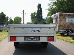 Remorca auto premium 750 kg ,tandem,Produs in Romania RAR Cadou — miniatura 3