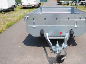 Remorca auto premium 750 kg ,tandem,Produs in Romania RAR Cadou — miniatura 4