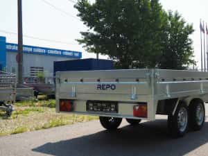 Remorca auto premium 750 kg ,tandem,Produs in Romania RAR Cadou — miniatura 6