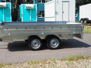 Remorca auto premium 750 kg ,tandem,Produs in Romania RAR Cadou — miniatura 7